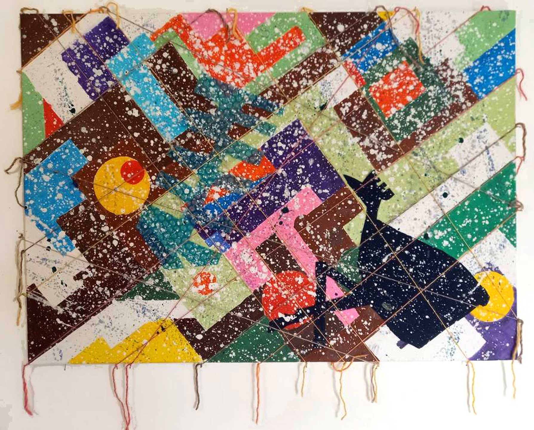 Neven Tudić - Abstract geometry - original Croatian contemporary art